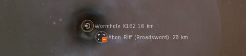 Broadsword protects the wormhole being collapsed