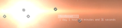 Reinforced timer on a structure in class 3 w-space