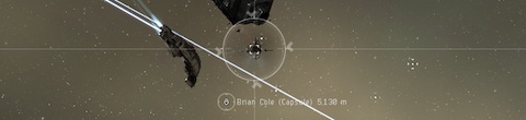 Gnosis pilot's pod shoots out of the exhaust port