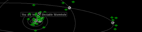 Plenty of anomalies in a class 1 w-space system
