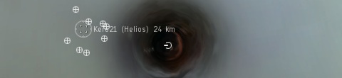 Helios launches probes near a wormhole