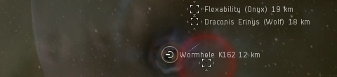 Fleeing the wormhole fleet