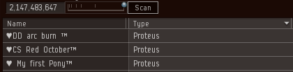 Three Proteus strategic cruisers appear on d-scan simultaneously