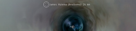 Anathema on a wormhole to class 2 w-space