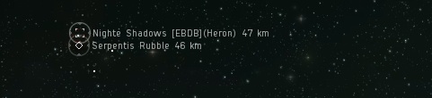 Finding a Heron hacking in a low-sec relic site