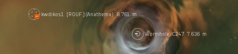 Anathema enters our system from class 3 w-space