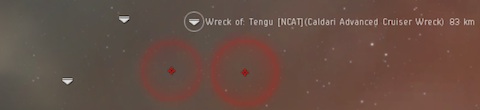 Tengu wreck left untouched