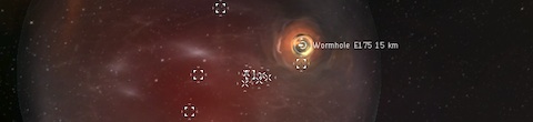 Evading the fleet on the wormhole