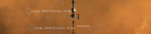 Fleet has left some Gecko drones behind