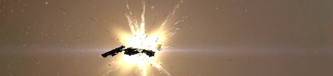 Noctis salvager exploding