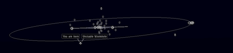 Bookmarked anomalies in class 4 w-space