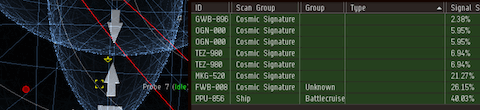 Battlecruiser incidentally appearing on scanning results