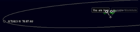 Rogue planet orbits far from the more sociable celestial objects